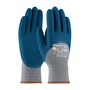 Protective Industrial Products Large MaxiFlex® Comfort™ 15 Gauge Blue Nitrile Palm, Finger And Knuckles Coated Work Gloves With Gray Cotton And Nylon And Elastane Liner And Knit Wrist
