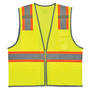 Ergodyne Small - Medium Lime GloWear® 8246Z Polyester Mesh Vest