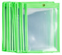 Brady® 9" X 6" Fluorescent Green Vinyl Envelope (25 Per Pack)