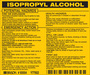 Brady® 3 1/2" X 4 1/2" Black/Yellow Permanent Acrylic Vinyl Label (25 Per Pack) "ISOPROPYL ALCOHOL"