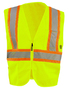 OccuNomix X-Large Hi-Viz Yellow Polyester/Mesh Vest