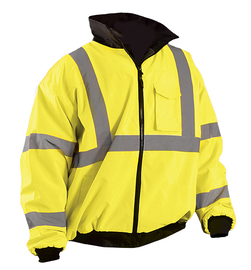 OccuNomix 4X Hi-Viz Yellow Polyester Jacket/Coat