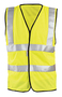 OccuNomix Medium Hi-Viz Yellow Mesh/Polyester Vest