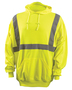OccuNomix X-Large Hi-Viz Yellow Polyester/Fleece Sweatshirt
