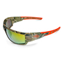 Radians Cumulus Camo Safety Glasses With Gold Mirror Polycarbonate Hard Coat Lens