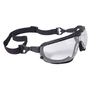 Radians Dagger™ Full Frame Black Safety Glasses With Clear AF Polycarbonate Anti-Fog Lens