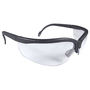 Radians Journey® Half Frame Black Safety Glasses With Clear Polycarbonate Anti-Fog Lens
