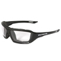 Radians Extremis® Full Frame Black Safety Glasses With Clear Polycarbonate Anti-Fog Lens