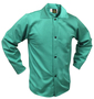 Tillman® Large Green Westex® FR-7A®/Cotton Flame Resistant Jacket With Snap Closure