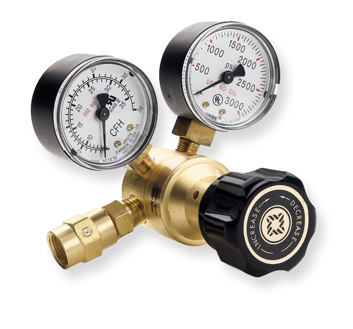 0-125 PSIG Brass Harris 425-125-320 Pressure Regulator 