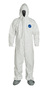 DuPont™ 5X White Tyvek® 400 Coveralls With Hood
