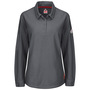 Bulwark® Women's Large Charcoal Westex G2™ Flame Resistant Polo