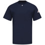 Bulwark® 3X Tall Navy Blue EXCEL FR® Interlock FR Cotton Flame Resistant T-Shirt