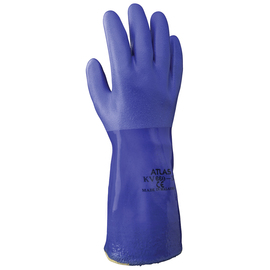 SHOWA® Size 9 Blue ATLAS® Kevlar® Lined Kevlar® And PVC Chemical Resistant Gloves