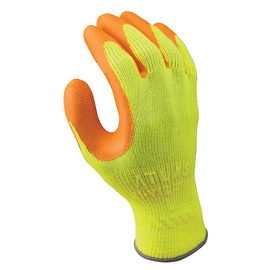 SHOWA™ Size 7 ATLAS® 10 Gauge Natural Rubber Palm Coated Work Gloves With Cotton And Polyester Liner And Knit Wrist Cuff