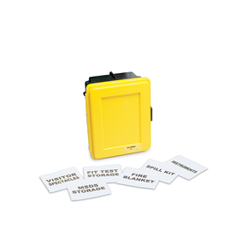 Allegro® 12" W X 19" H X 7 1/2" D Yellow ABS Wall Case