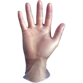 SHOWA® Large Clear SHOWA® 5 mil Vinyl Disposable Powder Free Gloves