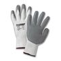 Protective Industrial Products 2X G-Tek® PosiGrip® 15 Gauge Gray Nitrile Palm And Finger Coated Work Gloves With White Nylon Liner And Knit Wrist