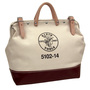 Klein Tools 14" X 6" X 14" Natural Canvas Traditional Tool Bag