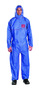 Ansell Medium Blue MICROCHEM® by AlphaTec® SMS Disposable Flame Resistant Coveralls
