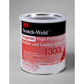 3M™ Scotch-Weld™ 1300L Yellow Liquid 1 Gallon Can Neoprene High Performance Rubber And Gasket Adhesive