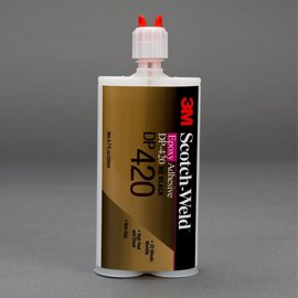 3M™ Scotch-Weld™ DP420 Amber (Part A) And Black (Part B) Liquid 200 ml Cartridge Two-Part Epoxy Adhesive (12 Per Case)