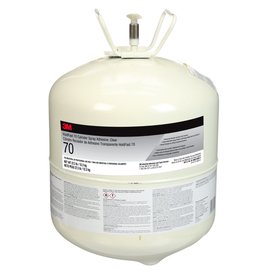 3M™ Scotch-Weld™ HoldFast 70 Clear To Pale Yellow Liquid Large Cylinder Spray Adhesive