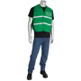 Protective Industrial Products 2X - 3X Green PIP® Polyester Vest