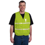 Protective Industrial Products 4X - 5X Hi-Viz Yellow PIP® Cotton/Polyester Vest