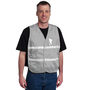 Protective Industrial Products M - X-Large Gray PIP® Cotton/Polyester Vest