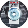United Abrasives/SAIT 4 1/2" X .045" X 5/8" - 11"  46 Grit Aluminum Oxide Type 27 Cut Off Wheel