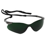Kimberly-Clark Professional KleenGuard™ Nemesis Gray Safety Glasses With Green And Shade 5 IR Hard Coat Lens