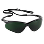 Kimberly-Clark Professional* KleenGuard™ Nemesis* Black Safety Glasses With Green/Shade 5 IRUV Hard Coat Lens