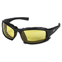 Kimberly-Clark Professional KleenGuard™ Calico Black Safety Glasses With Amber Anti-Fog/Anti-Scratch Lens