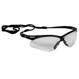 Kimberly-Clark Professional* KleenGuard™ Nemesis* Black Safety Glasses With Clear Hard Coat Lens