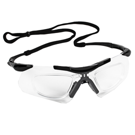 Kimberly-Clark Professional KleenGuard™ Nemesis Black Safety Glasses With Clear Anti-Fog/Hard Coat Lens