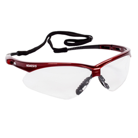 Kimberly-Clark Professional KleenGuard™ Nemesis Red Safety Glasses With Clear Anti-Fog/Hard Coat Lens
