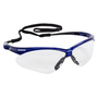 Kimberly-Clark Professional KleenGuard™ Nemesis Blue Safety Glasses With Clear Anti-Fog/Hard Coat Lens