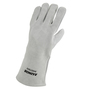 RADNOR™ Large 14" Gray Regular Cowhide Cotton Lined Left Hand Only Welders Glove