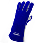 RADNOR™ Large 14" Blue Premium Cowhide Cotton/Foam Lined Left Hand Only Welders Glove
