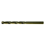 Drillco Series 1100C 7/32" X 6" Bronze Cobalt HSS Aircraft Extension Drill Bit With Straight Shank And 2 1/2" Spiral Flute (6 Per Pack)