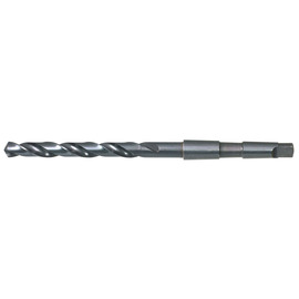 Drillco Series 1400 3/4" X 9 3/4" Black Oxide HSS Twist Drill Bit With NO 2 Morse Taper Shank And 5 7/8" Spiral Flute