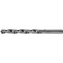 Drillco Series 200B 1/8" X 2 3/4" Bright HSS Jobber Length Drill Bit With Straight Shank And 1 5/8" Spiral Flute