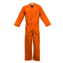 Stanco Safety Products™ 2X Tall Orange Indura® Flame Resistant Coveralls With Front Zipper Closure