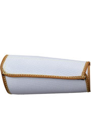 National Safety Apparel X-Large 7" Long White 11 Ounce Polyester Mesh A4 ANSI Level Sleeve With Hook And Loop Closure