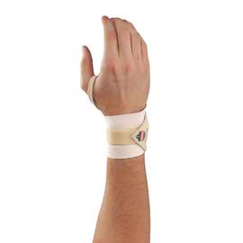 Ergodyne Small Medium Tan ProFlex® 420 Elastic Wrist Support With Thumb Loop