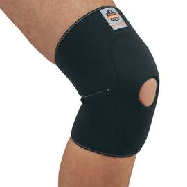 Ergodyne 2X Black ProFlex® 615 Neoprene Sleeve Knee Support Brace