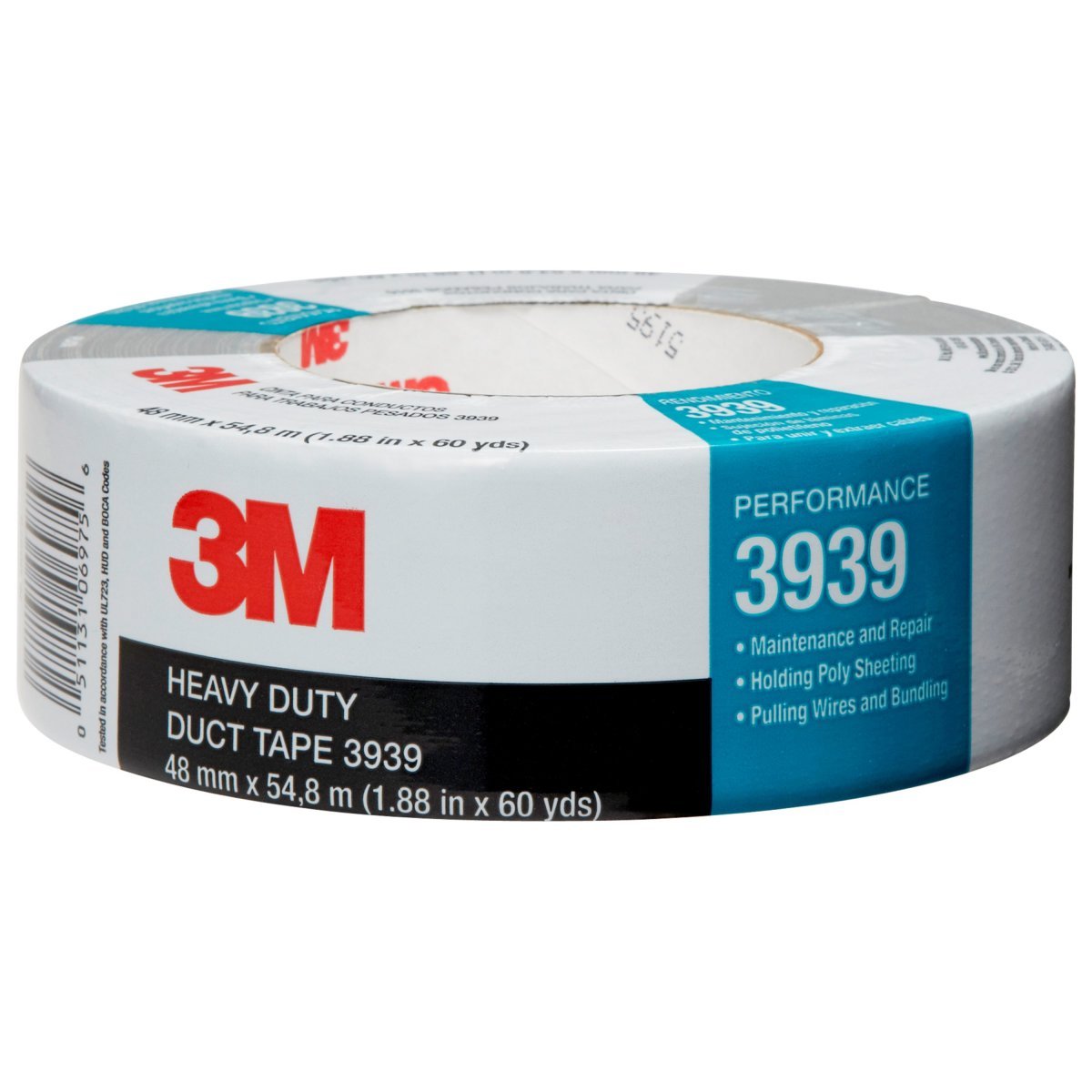 3M Heavy Duty Duck Tape 1.88 in x 60 yds 3939 