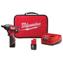 Milwaukee® M12™ 12 V Lithium-Ion 500 RPM Cordless Screwdriver Kit With 1/4