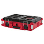 Milwaukee® PACKOUT™ 6 3/5" X 22 1/10" X 16 1/10" Red And Black Polymers Tool Box